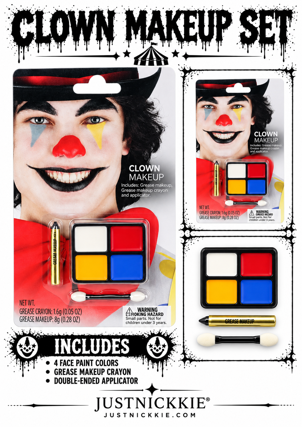 Clown Makeup Kit