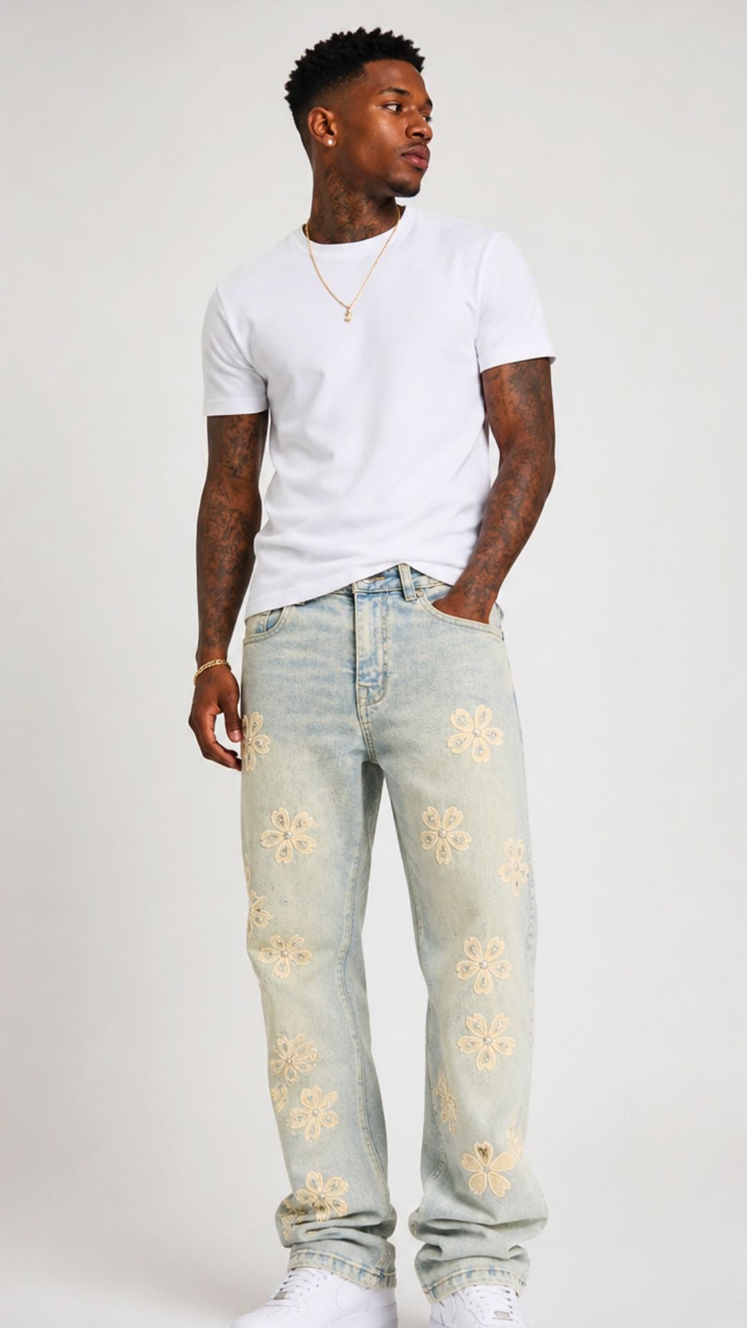 MAC PANTS FLOWER