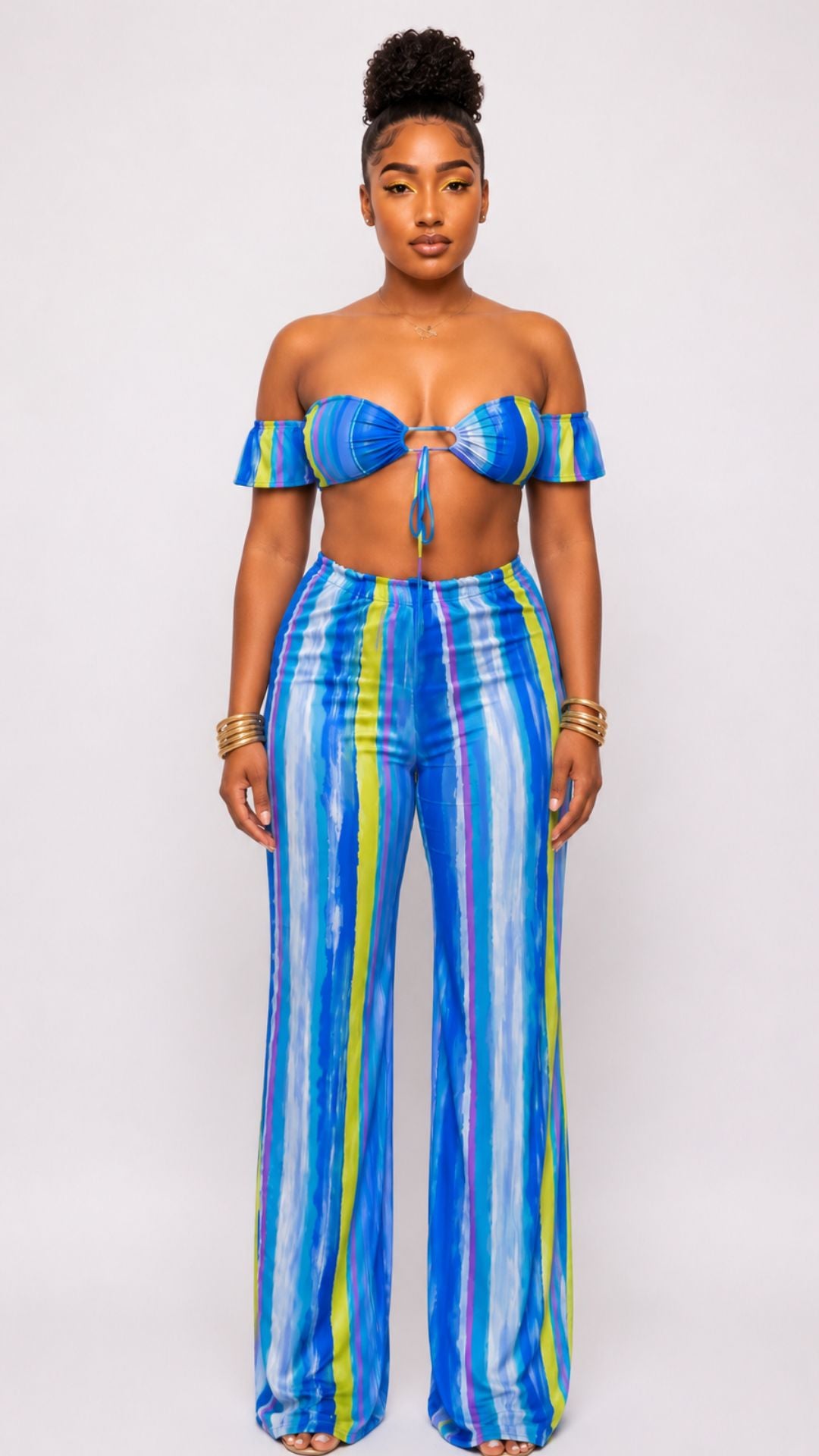 Blue Multi 2 Piece Set