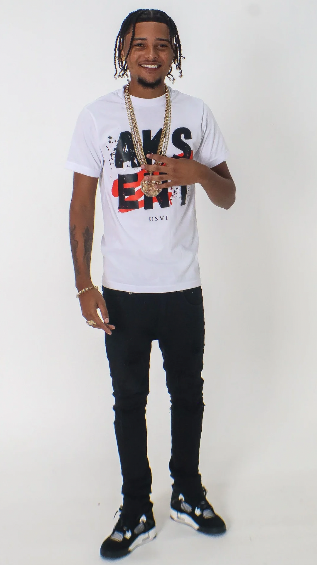 AKSENT Color BlK Tee
