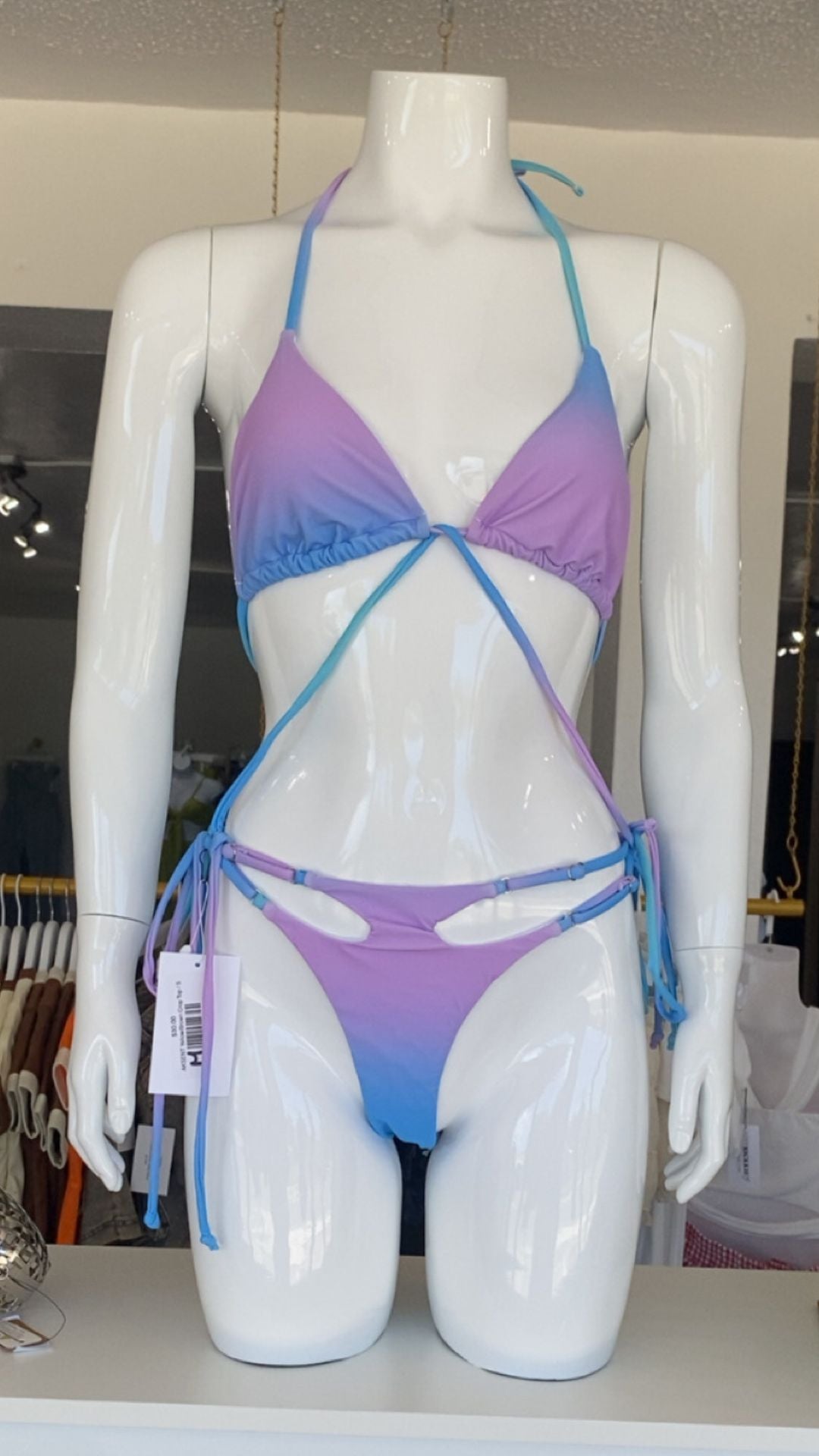 Kehlani Purple/Blue swim
