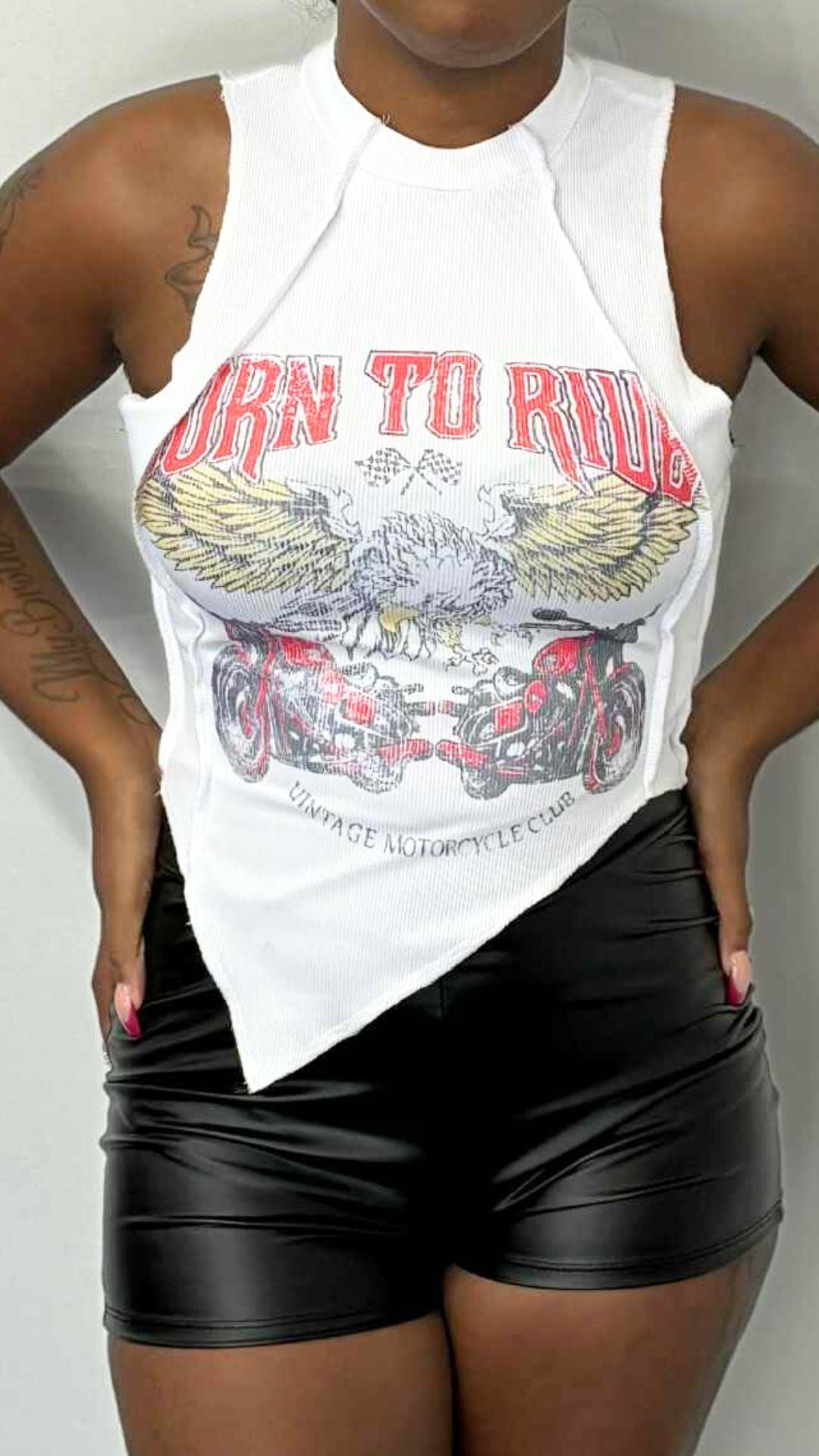 Born to Rule Asymmetrical Tee