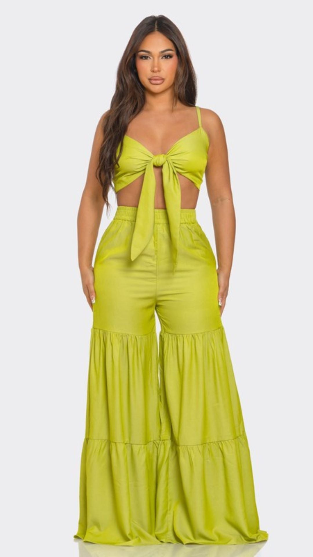 Lime Green 2 Piece Set