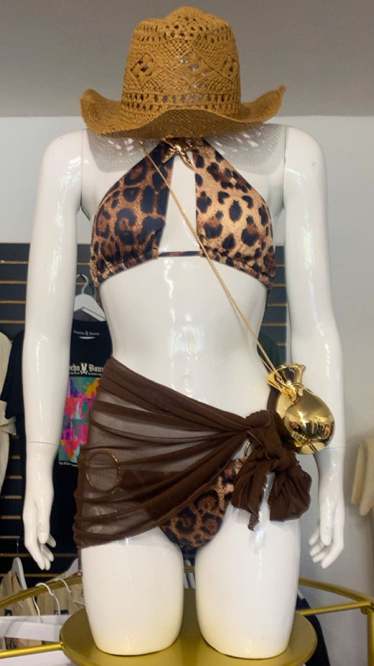 Sea Shell/ Animal Print Swim
