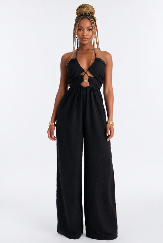 Onyx Vacation Jumpsuit
