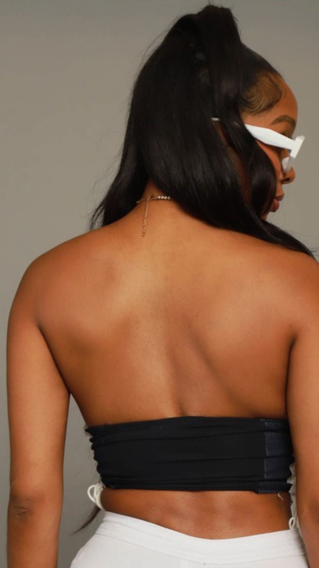 Hard Rock Corset Crop Top