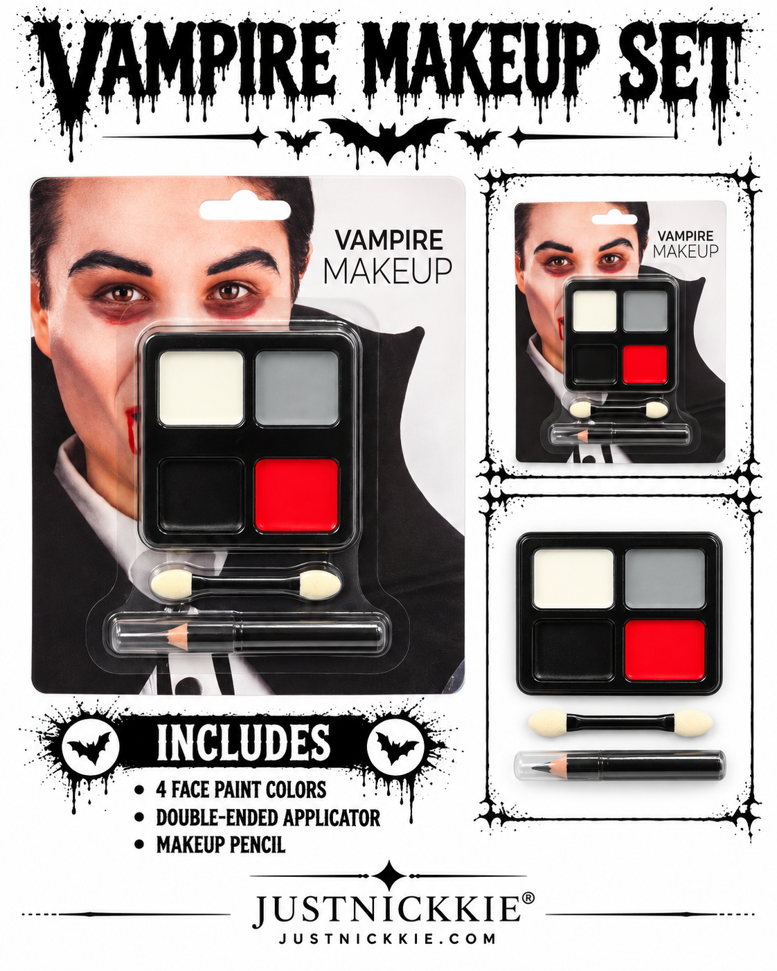 Vampire Halloween Makeup