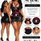 Naughty Nurse 3 Piece Costume Set - Black