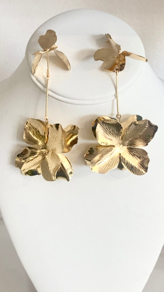 Hanging Flower(Gold)