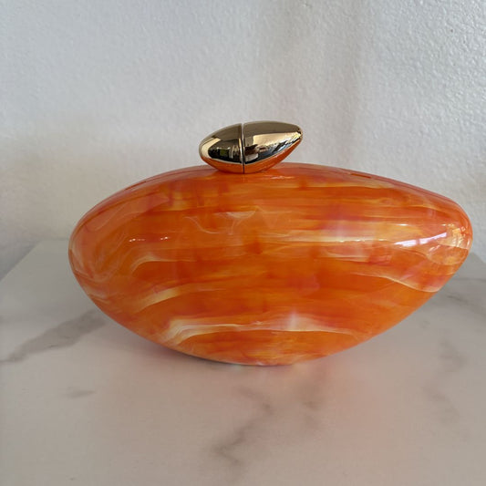 Orange Candy Clutch