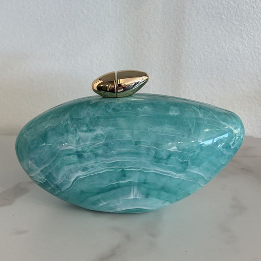 Blue Candy Clutch