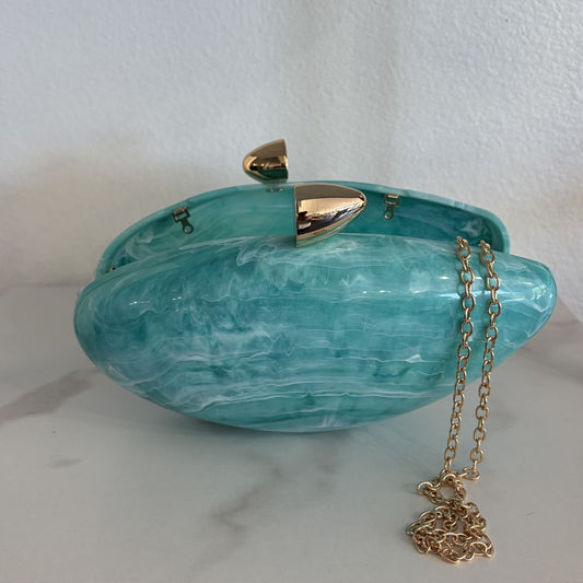 Blue Candy Clutch