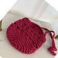 Pink Knitted Bag