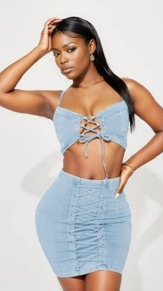 5Bestie Denim Set (Light)