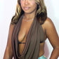 Brown Cow Neck Top
