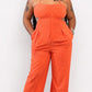 Orange Halter Jumpsuit
