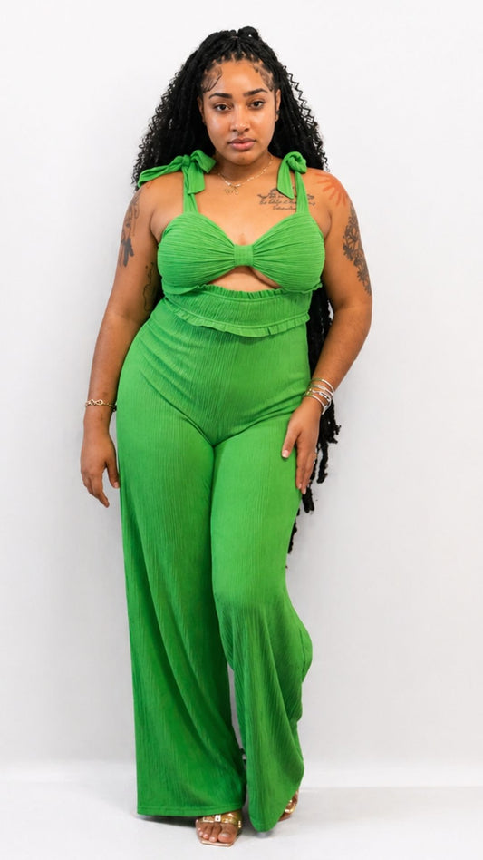 Azura Green Jumpsuit