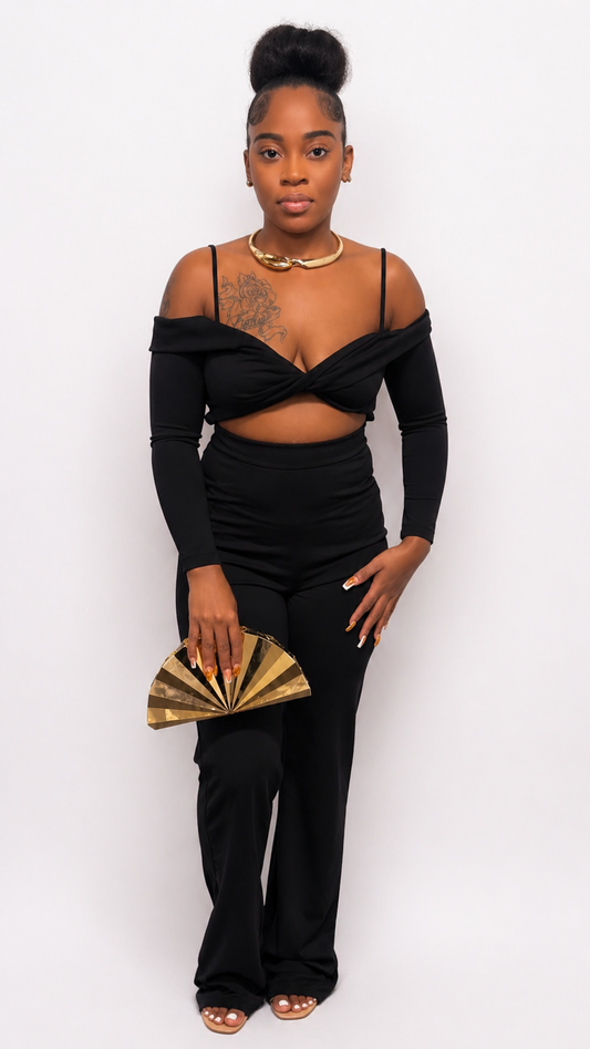 Symphony Black Jumpsuit