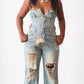 Kira Denim Jumpsuit