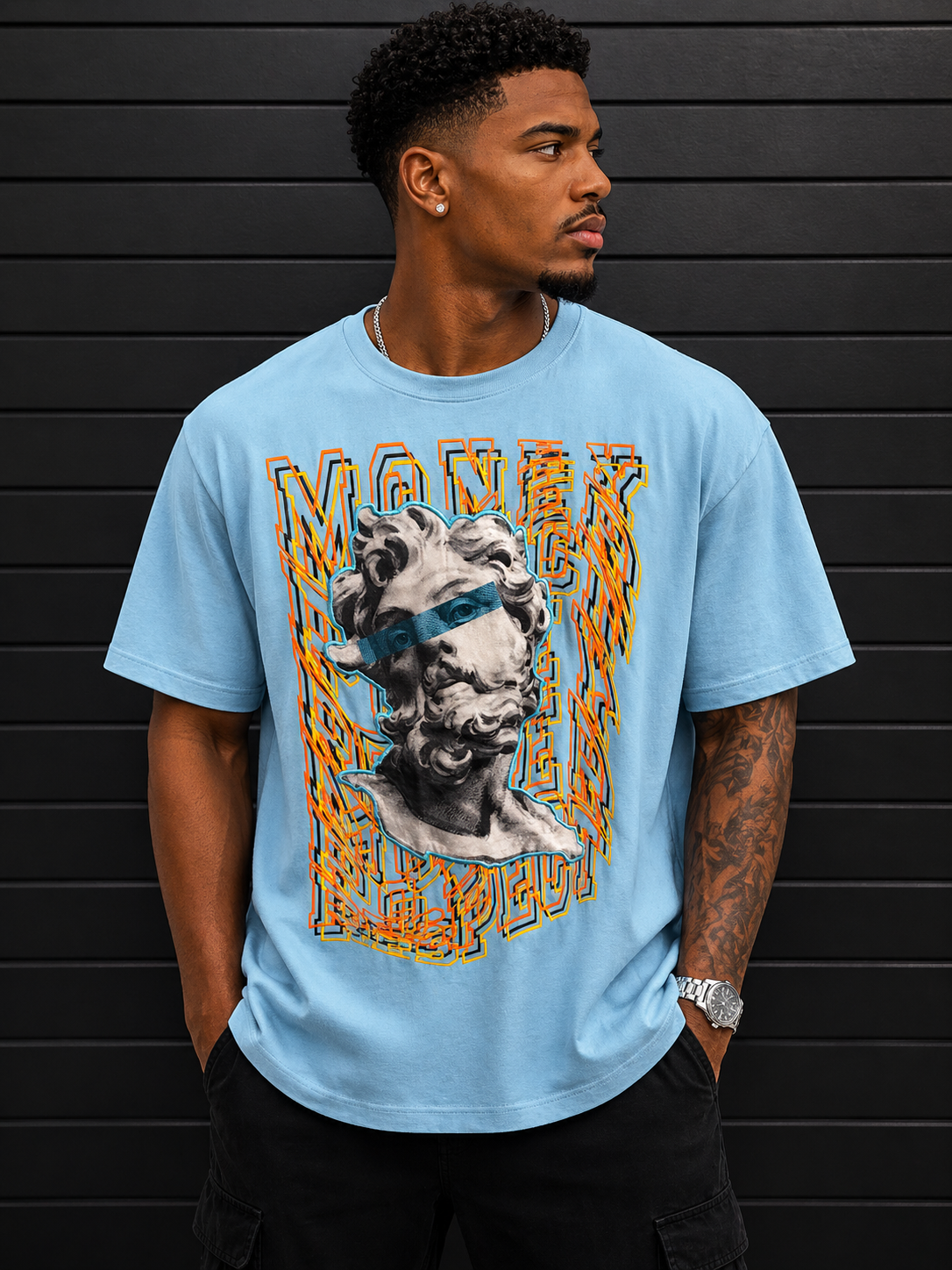 MAC BLUE MONEY SHIRT