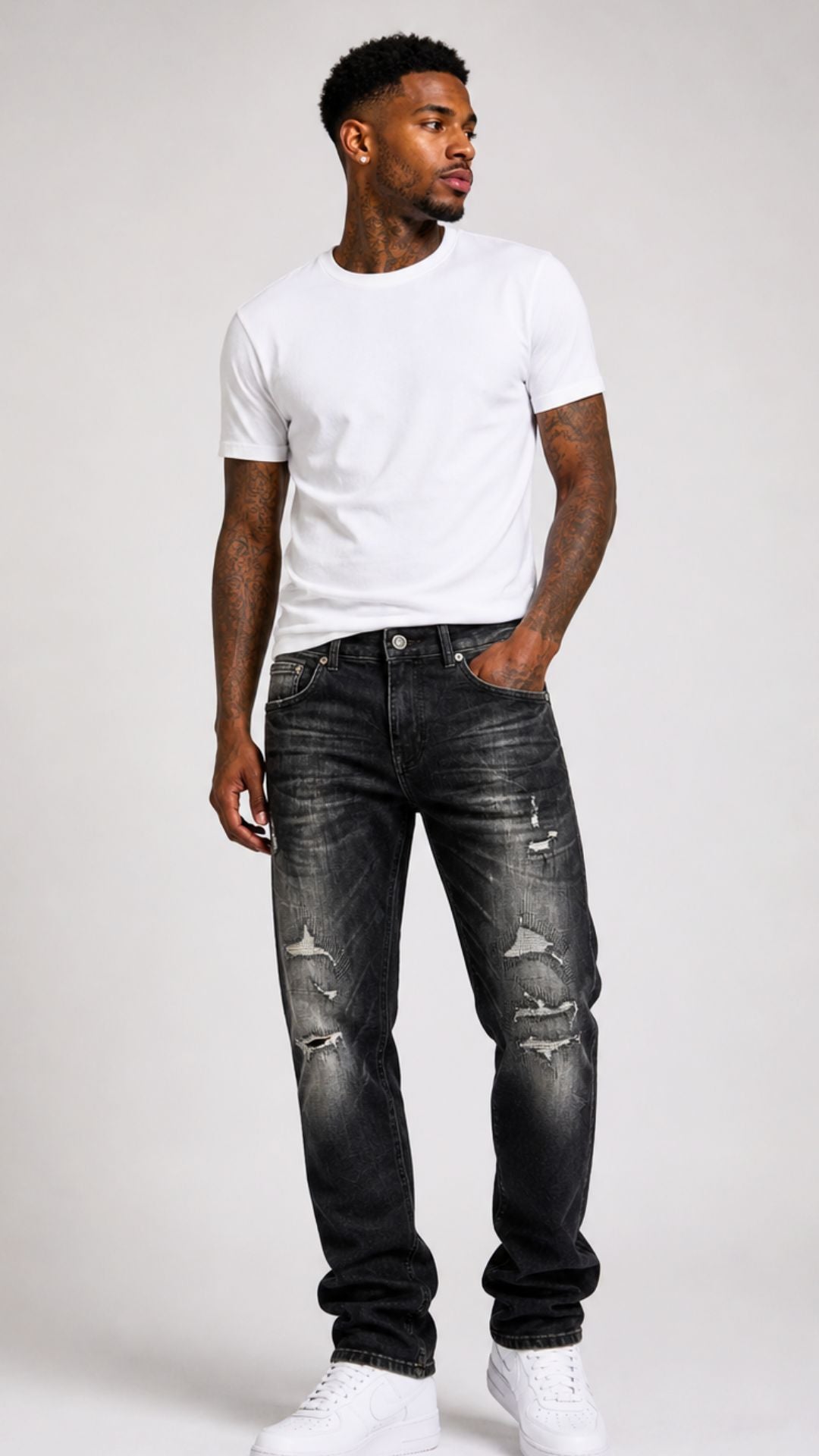 MAC PANTS 2 BLACK WASH