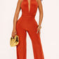 Rust Sea shell jumpsuit