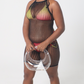 Too Hot Netted Halter(black)