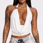 Blk/White Snake Print Shorts