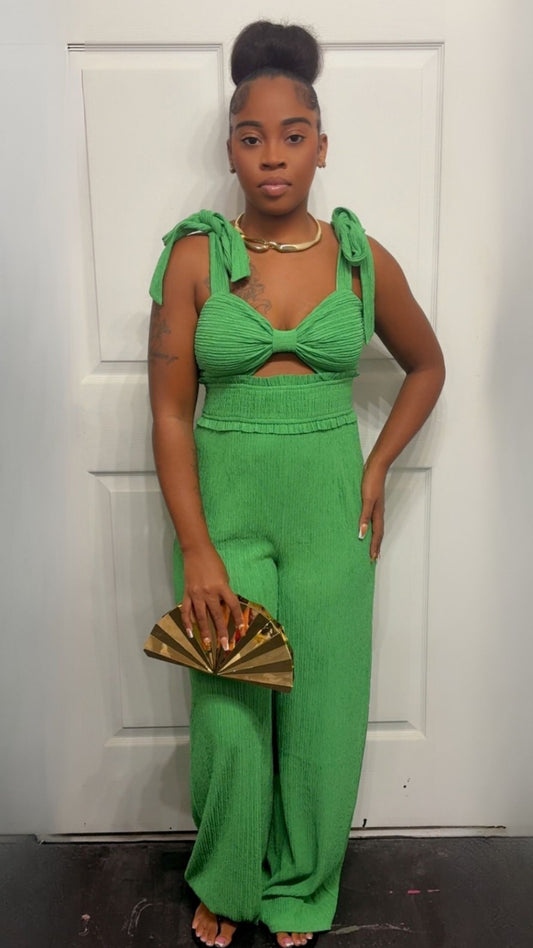 Azura Green Jumpsuit