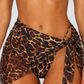Swim Wrap-Animal Print