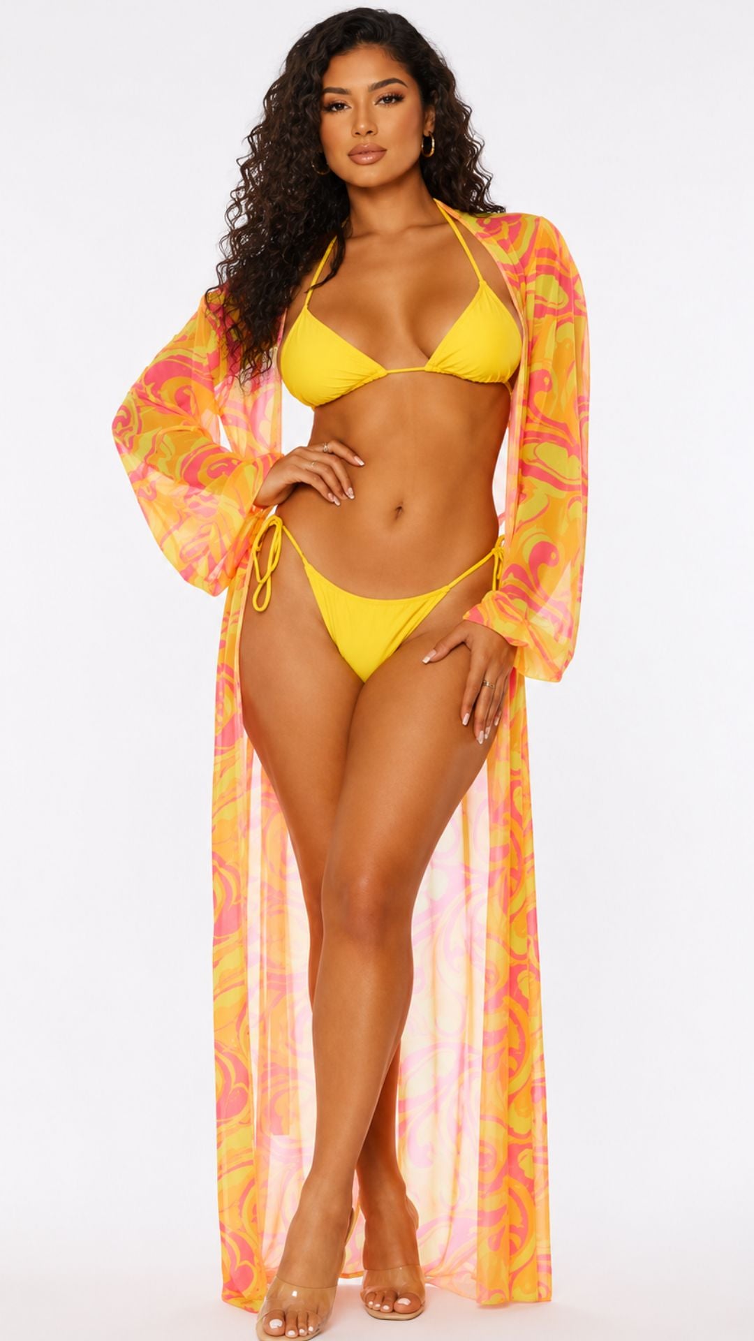 Aloha Belted Kimono