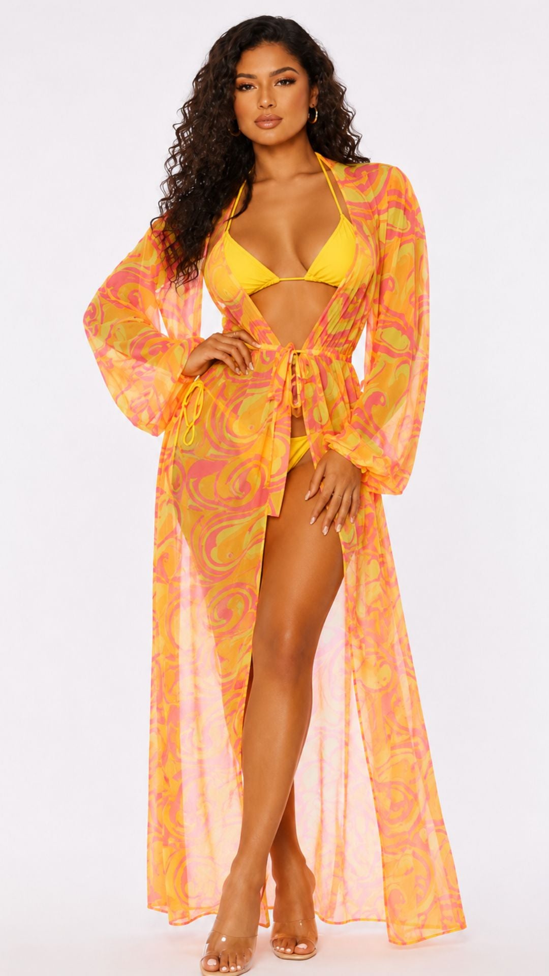 Aloha Belted Kimono