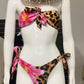 Animal Print Flower Swim