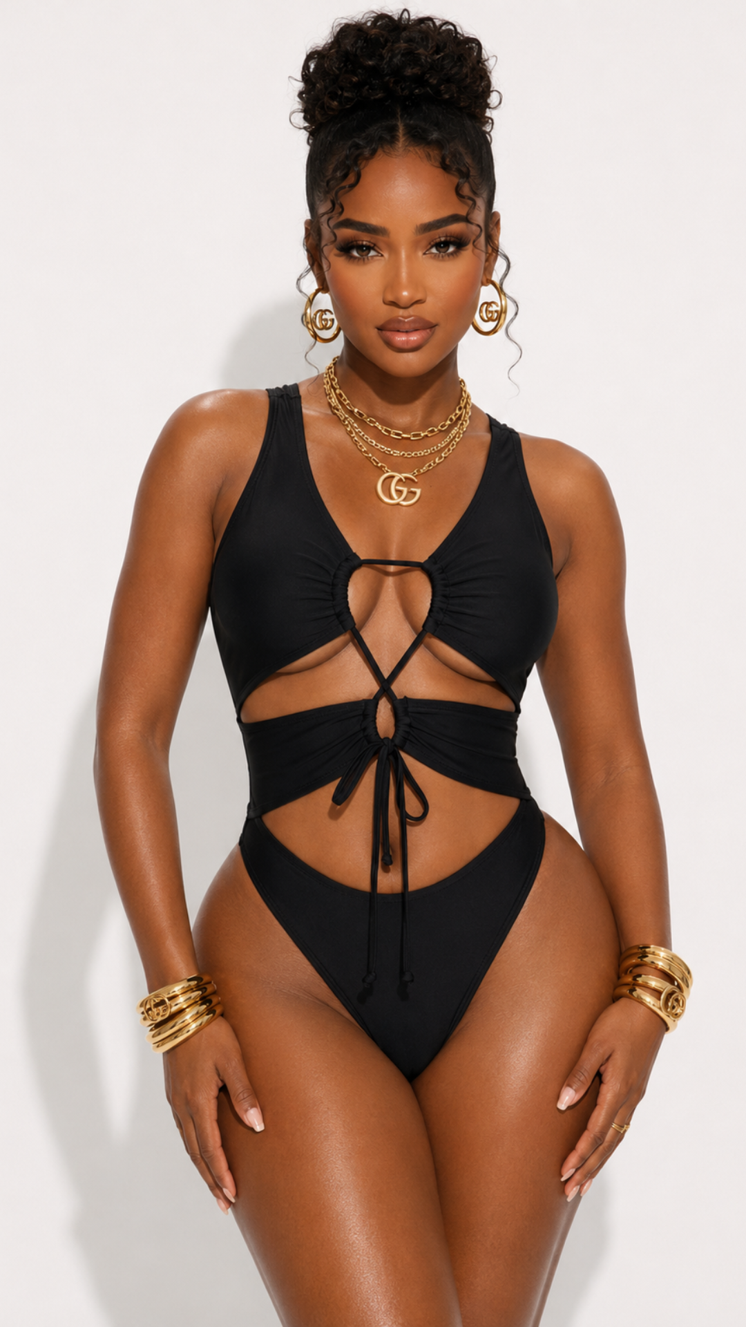 Black Diana One Piece set