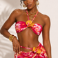 3 Piece Floral  Swim Set