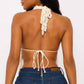 Ava Lace top Ivory