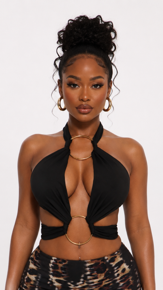 Black Multi way top