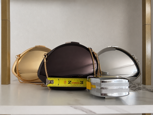 Mini Oval Purse (Silver)