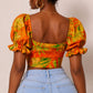Orange Multi Top