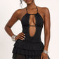 Diana Noir Romper