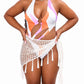 Crochet Tassel Cover Up (White)