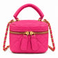 Mini Vanity Bag (Hot Pink)