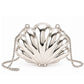 Mini Shell Bag (Silver)