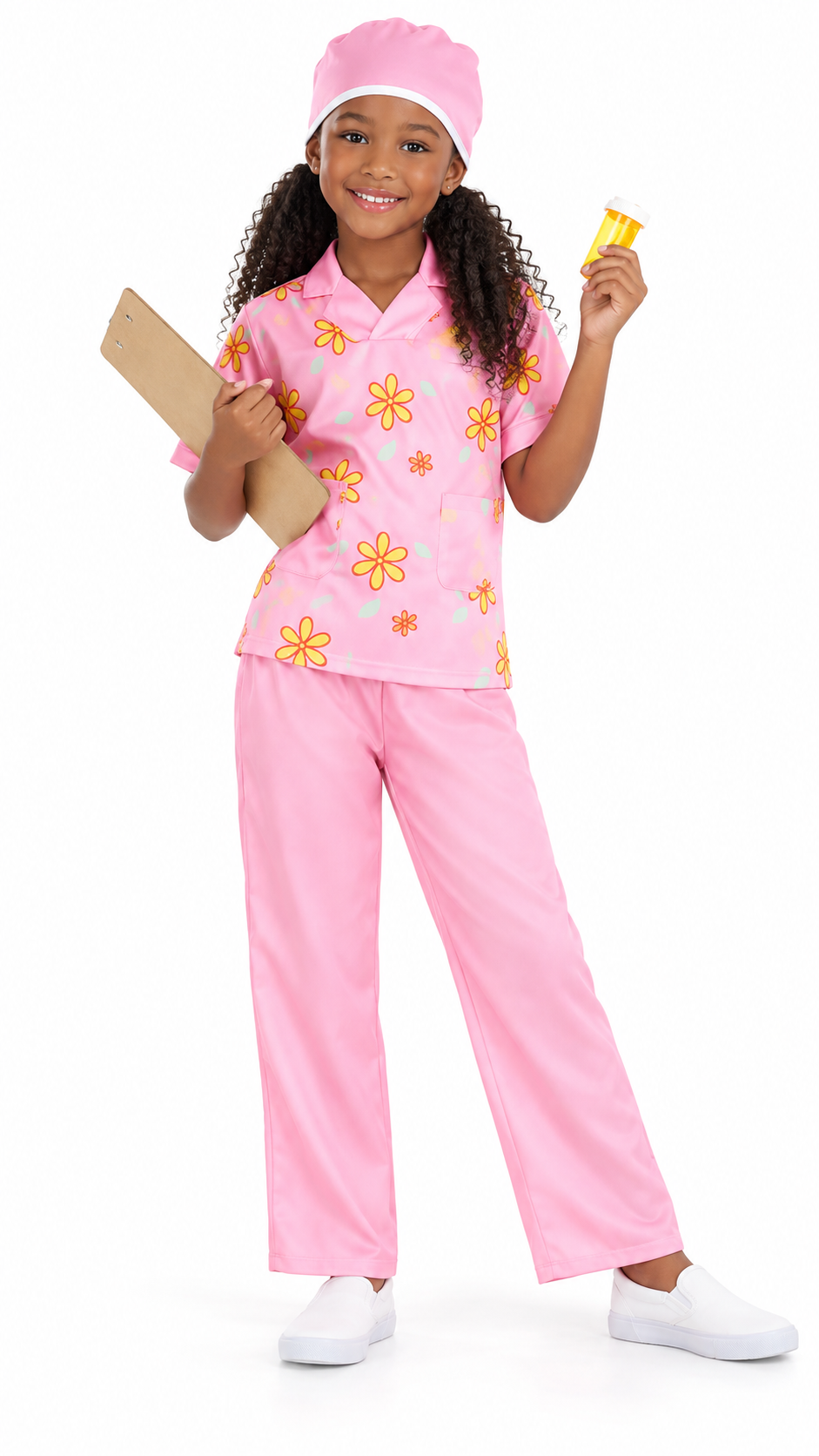 Girls' Pink Nurse Costume