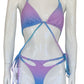 Kehlani Purple/Blue swim