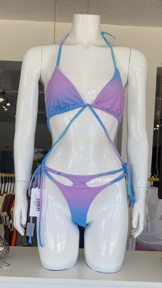 Kehlani Purple/Blue swim