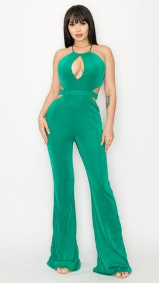 Kelly Green Jumpsuit
