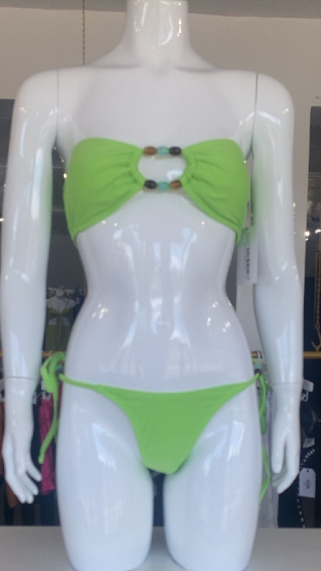 Mya Lime Green Bikini
